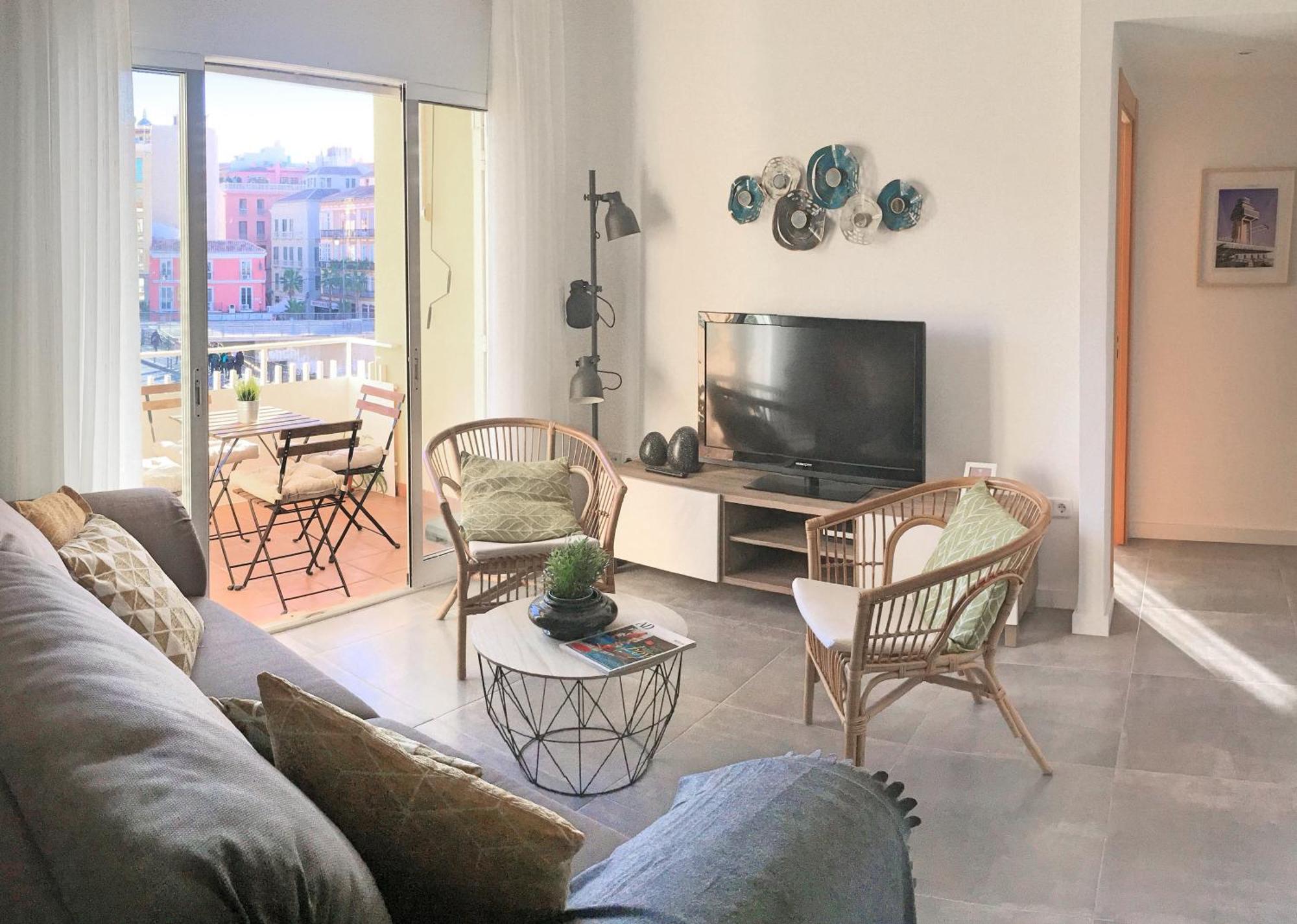 Balcon De La Aurora Apartment Malaga Luaran gambar